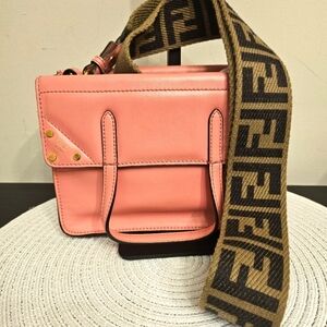 Fendi Flip Tote - Small With Shoulder Strap